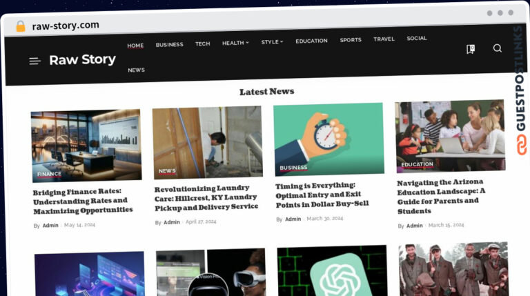 Publish Guest Post on raw-story.com