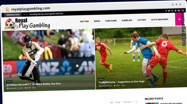Publish Guest Post on royalplaygambling.com