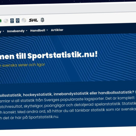 Publish Guest Post on sportstatistik.nu
