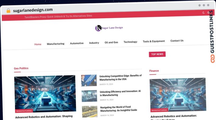 Publish Guest Post on sugarlanedesign.com