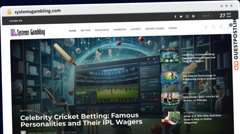 Publish Guest Post on systemsgambling.com