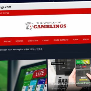 Publish Guest Post on theworldofgamblings.com