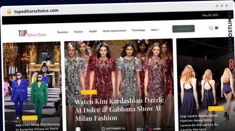 Publish Guest Post on topeditorschoice.com