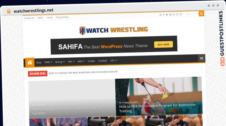 Publish Guest Post on watchwrestlings.net