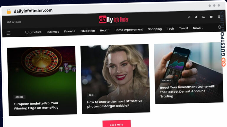 Publish Guest Post on dailyinfofinder.com