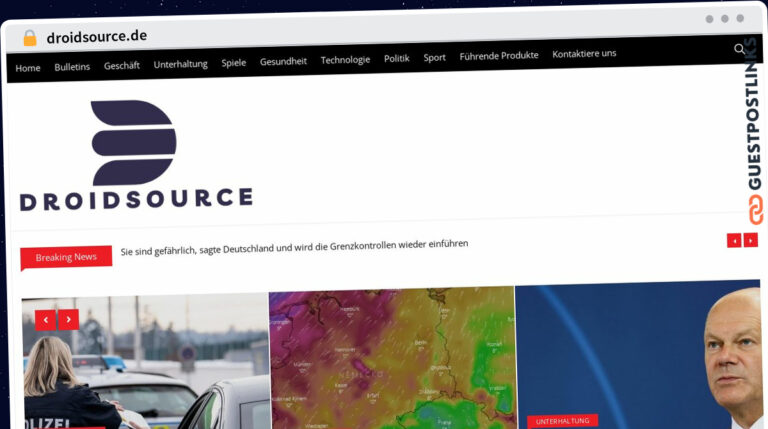 Publish Guest Post on droidsource.de