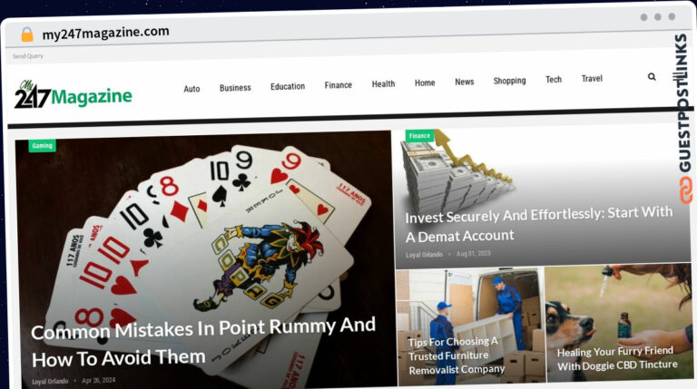 Publish Guest Post on my247magazine.com