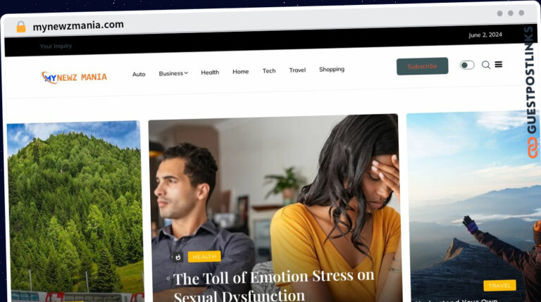 Publish Guest Post on mynewzmania.com