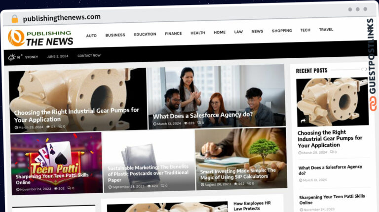 Publish Guest Post on publishingthenews.com