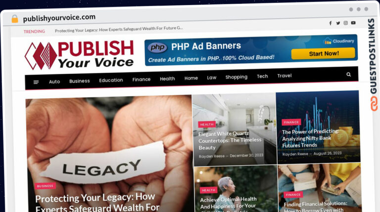 Publish Guest Post on publishyourvoice.com