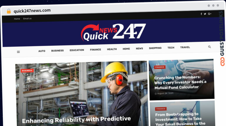 Publish Guest Post on quick247news.com