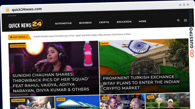 Publish Guest Post on quick24news.com