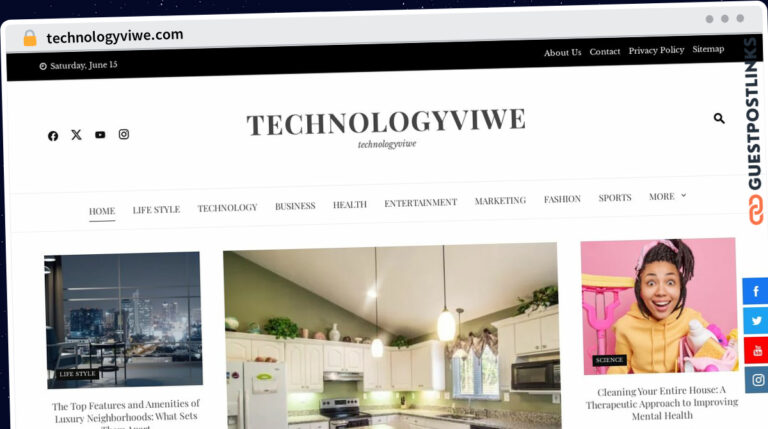 Publish Guest Post on technologyviwe.com
