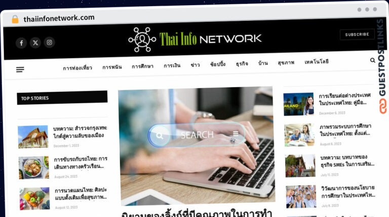 Publish Guest Post on thaiinfonetwork.com