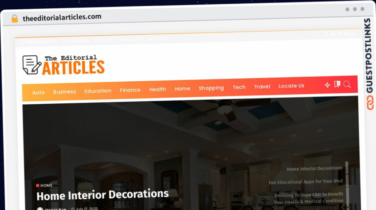 Publish Guest Post on theeditorialarticles.com