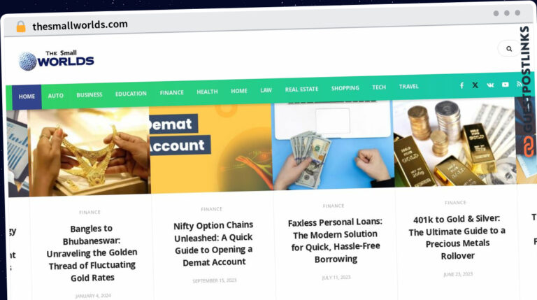 Publish Guest Post on thesmallworlds.com