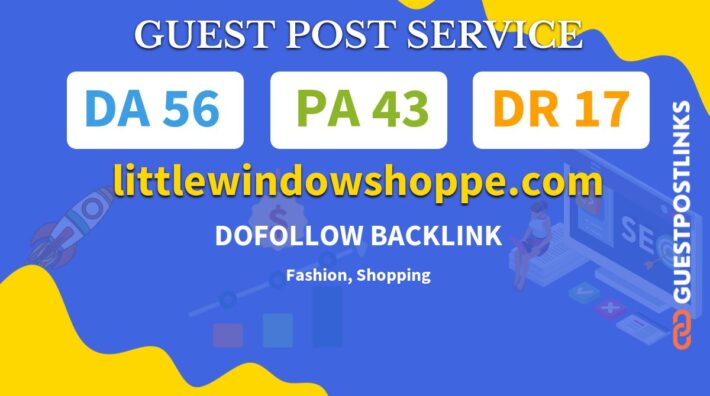 Buy Guest Post on littlewindowshoppe.com