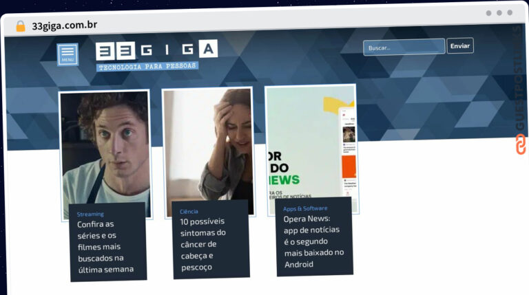 Publish Guest Post on 33giga.com.br
