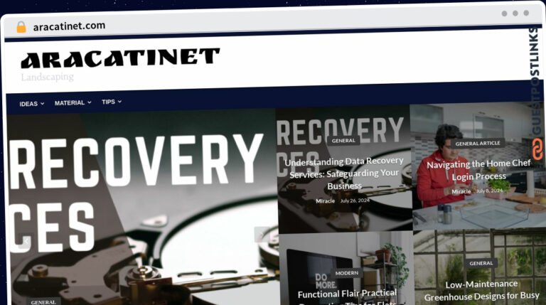 Publish Guest Post on aracatinet.com