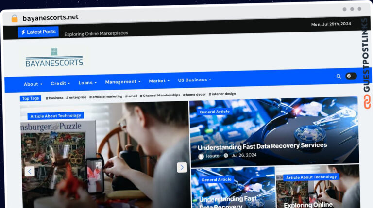 Publish Guest Post on bayanescorts.net
