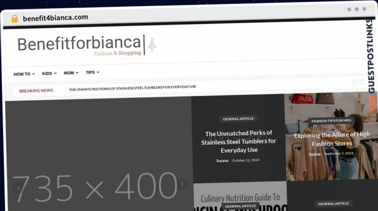 Publish Guest Post on benefit4bianca.com