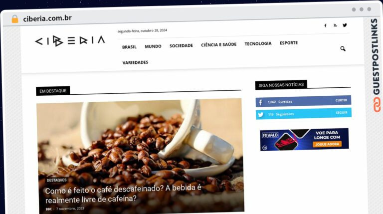 Publish Guest Post on ciberia.com.br