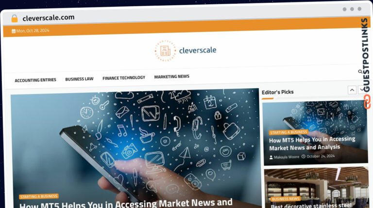 Publish Guest Post on cleverscale.com
