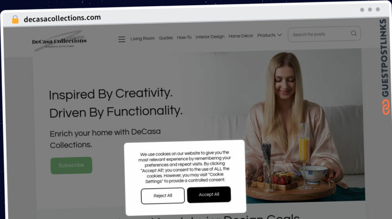 Publish Guest Post on decasacollections.com