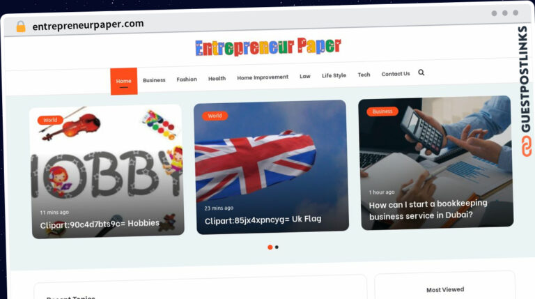 Publish Guest Post on entrepreneurpaper.com