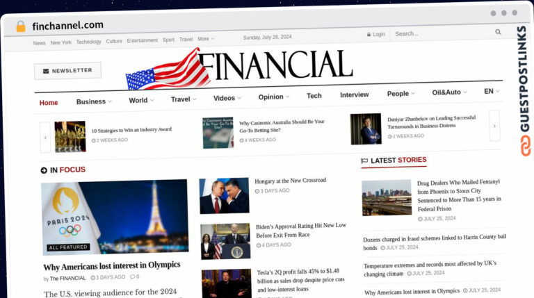 Publish Guest Post on finchannel.com