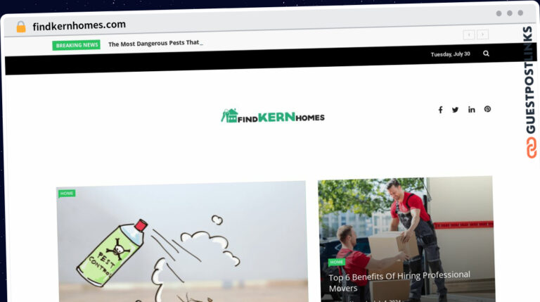 Publish Guest Post on findkernhomes.com