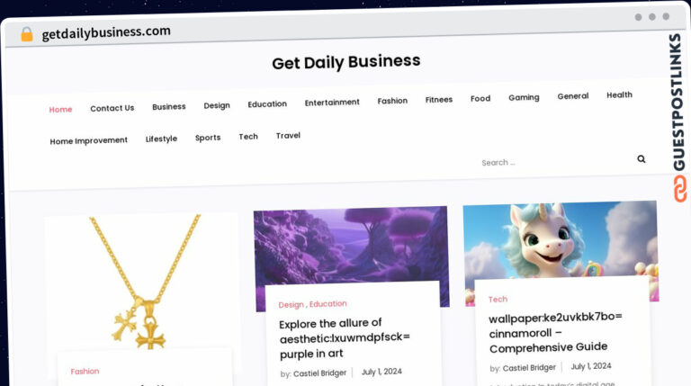 Publish Guest Post on getdailybusiness.com