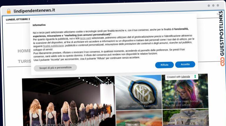 Publish Guest Post on lindipendentenews.it