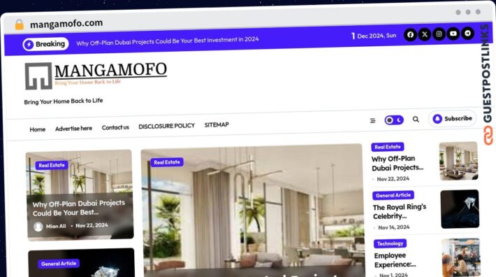 Publish Guest Post on mangamofo.com