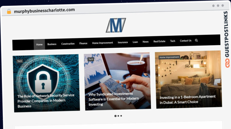 Publish Guest Post on murphybusinesscharlotte.com