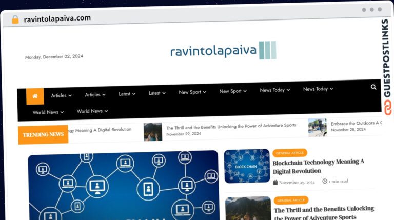 Publish Guest Post on ravintolapaiva.com
