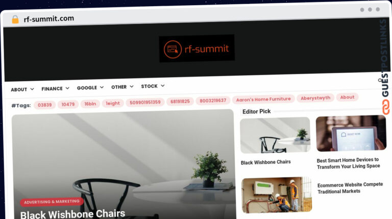 Publish Guest Post on rf-summit.com