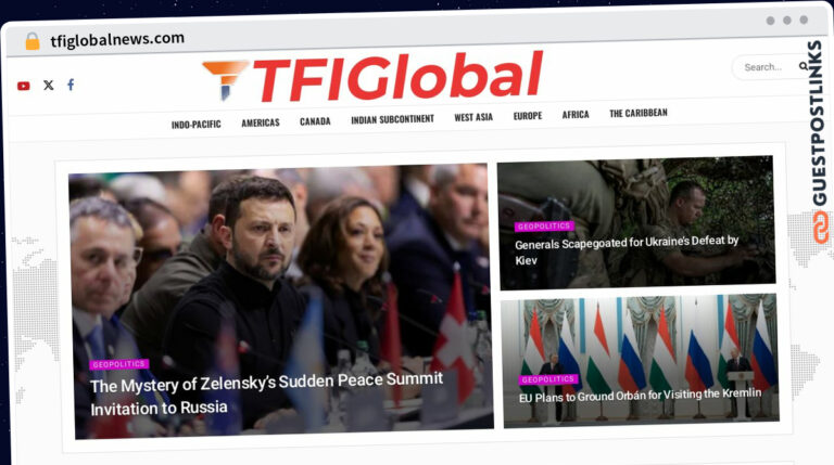 Publish Guest Post on tfiglobalnews.com