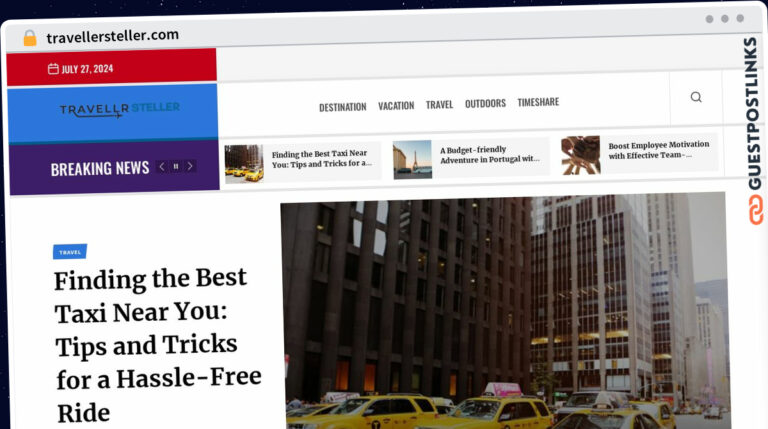 Publish Guest Post on travellersteller.com