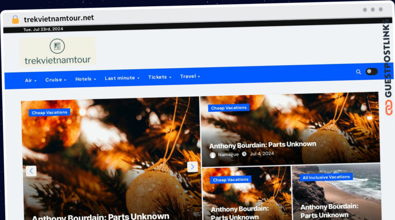 Publish Guest Post on trekvietnamtour.net