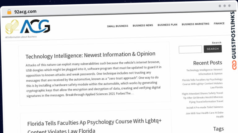 Publish Guest Post on 92acg.com