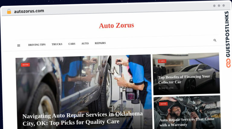 Publish Guest Post on autozorus.com