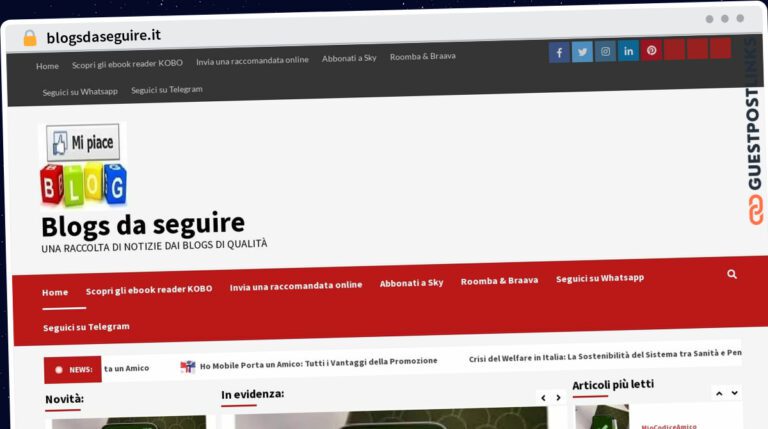 Publish Guest Post on blogsdaseguire.it