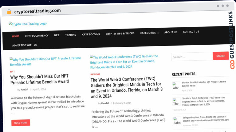 Publish Guest Post on cryptorealtrading.com
