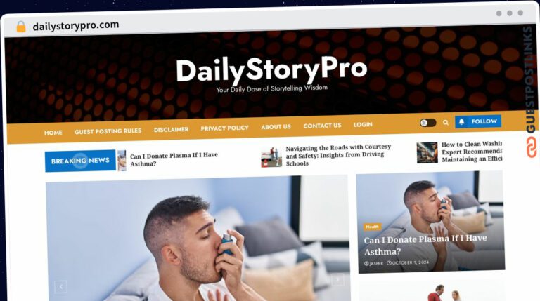 Publish Guest Post on dailystorypro.com