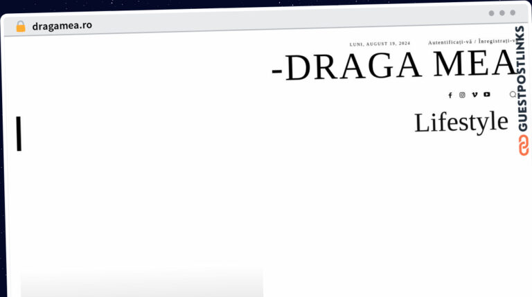 Publish Guest Post on dragamea.ro