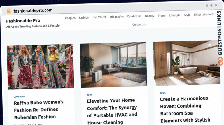 Publish Guest Post on fashionablepro.com