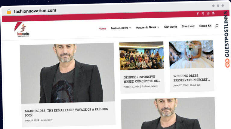 Publish Guest Post on fashionnovation.com