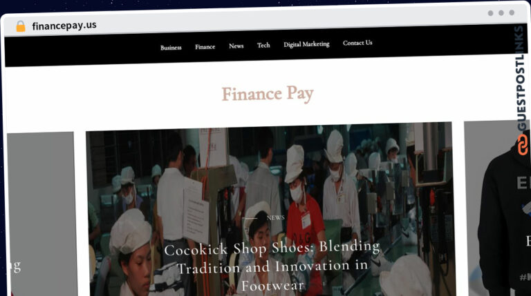 Publish Guest Post on financepay.us
