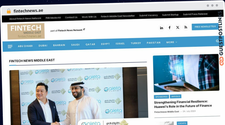Publish Guest Post on fintechnews.ae